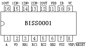 紅外熱釋電處理芯片BISS0001應(yīng)用資料