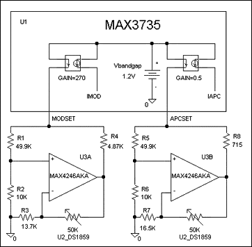 圖7. 選項3電路圖，運算放大器電路