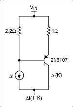 圖3. 必須通過計(jì)算外部電路的電流增益決定輸出電容的大小