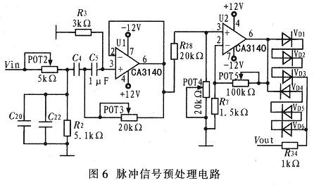 脈沖信號預(yù)處理電路