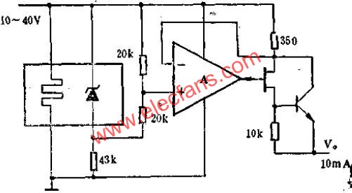 SW399組成的精密恒流源電路圖  www.delux-kingway.cn