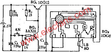 CW9300在定時(shí)門(mén)鈴電路中的應(yīng)用電路圖  www.delux-kingway.cn