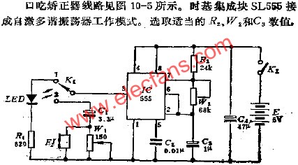 口吃矯正器電路  www.delux-kingway.cn