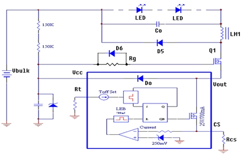 基于BP2808實(shí)現(xiàn)高效能LED照明電源設(shè)計(jì)(電子工程專輯)