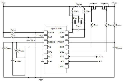 鋰離子電池電量監(jiān)測計