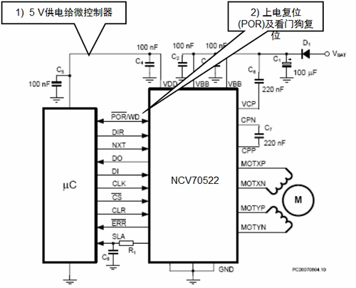 NCV70522典型應(yīng)用電路圖