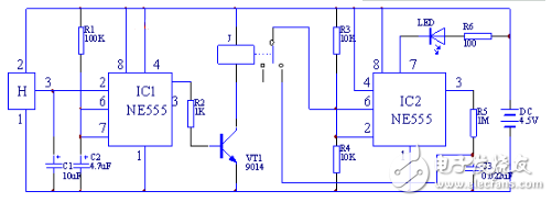 十一款經(jīng)典NE555應(yīng)用電路圖大全