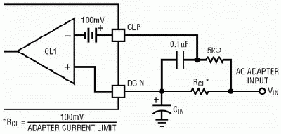 輸入限流感應(yīng)電阻電路