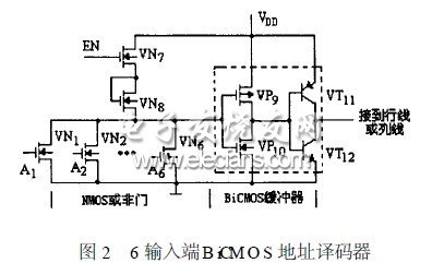 低壓低功耗Flash bicmos SRAM的設(shè)計