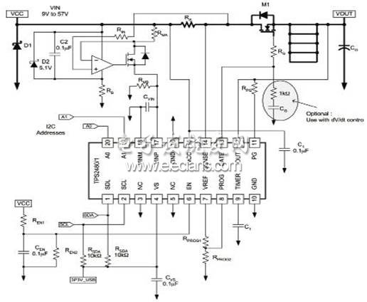 TPS2480/81高壓應(yīng)用電路圖