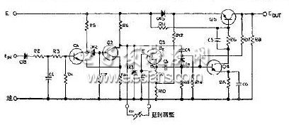 可變延時型繼電器電路