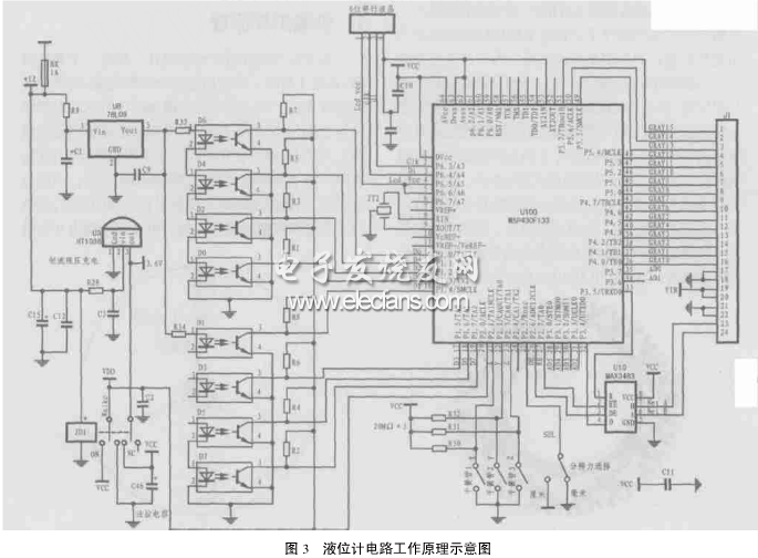 液位計(jì)電路原理圖