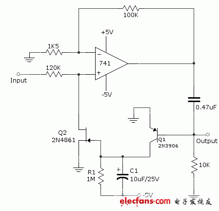 60dB音頻壓縮機電路