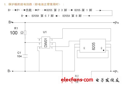 鋰電池保護(hù)板工作原理,過放過充短路保護(hù)解析