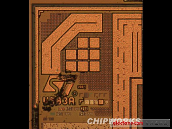  加速度計（已經(jīng)確認(rèn)拉模刻印的是ASIC 和 MEMS器件）， 意法半導(dǎo)體公司的STM-LIS331DLH以及2949 33DH OK2 CL芯片