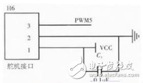 圖7 舵機控制電路圖