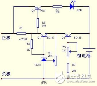 簡(jiǎn)易充電電路