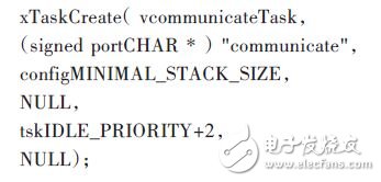 通信任務(wù)實(shí)現(xiàn)上位機(jī)與嵌入式處理器的實(shí)時(shí)通信
