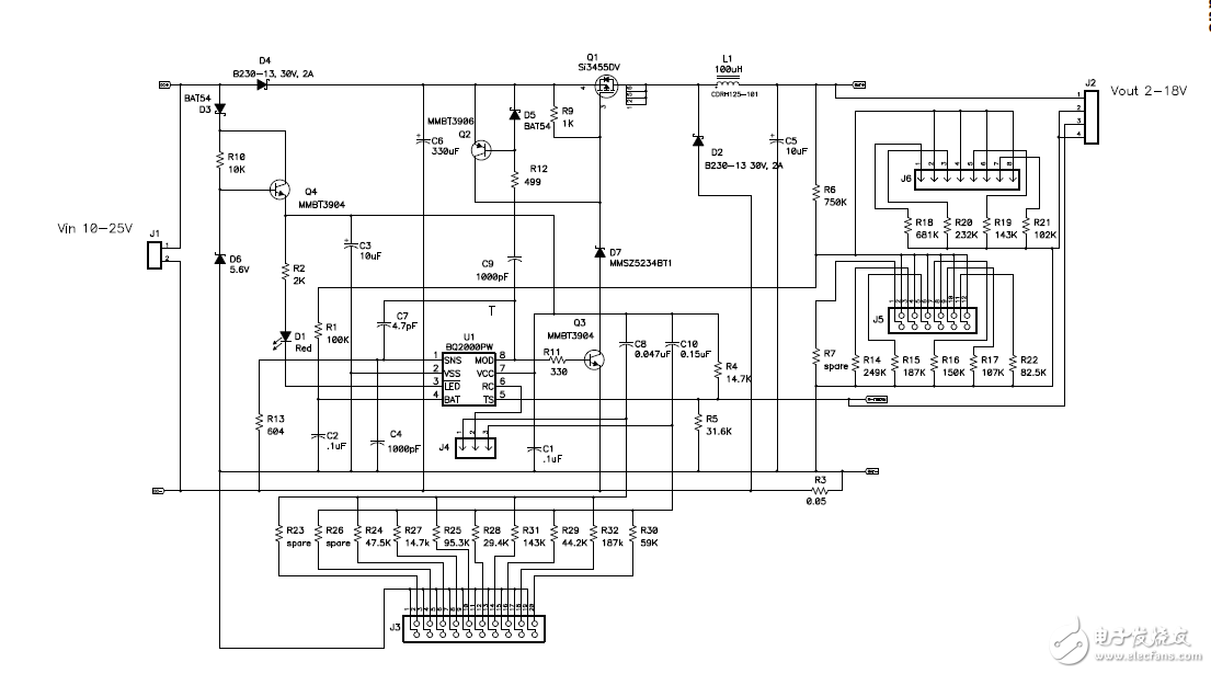 可編程多化合物快速充電電路設(shè)計(jì)