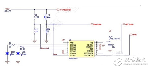 MSP430在單電池供電的LED照明中的應(yīng)用電路