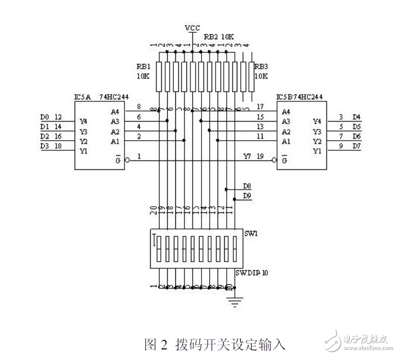 ATmega128的16路遙控單元電路分析