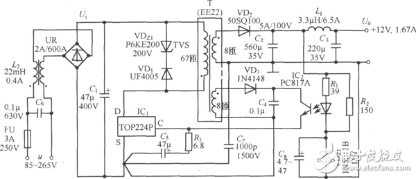 電源電子電路設(shè)計(jì)圖TOP11經(jīng)典分析