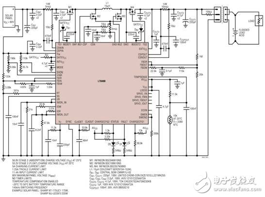 LT8490鋰電池充電器電路設(shè)計(jì)詳解