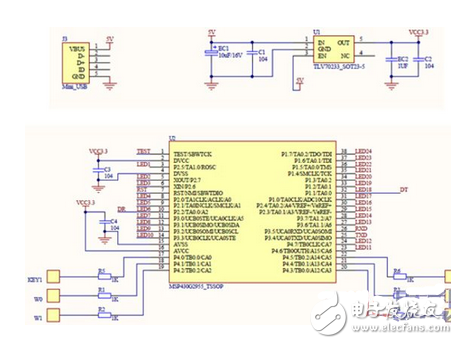 剖析MSP430電容觸摸系統(tǒng)驅(qū)動(dòng)電路 —電路圖天天讀（167）