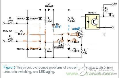 新一代LED光耦電路設(shè)計，改進(jìn)老化和能耗