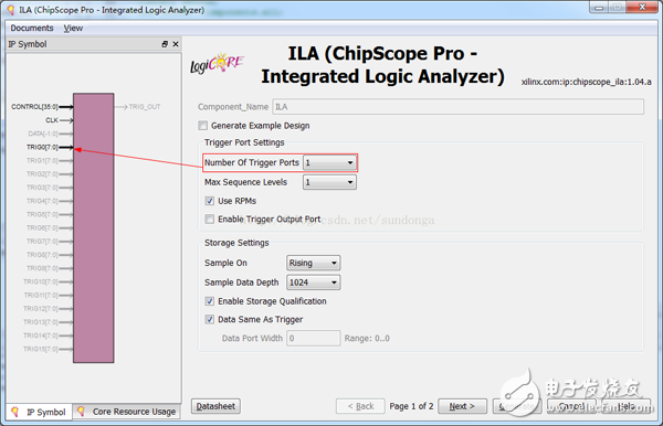 Xilinx FPGA ChipScope的ICON/ILA/VIO核使用