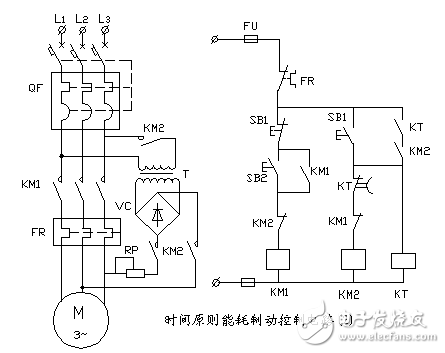  時(shí)間原則能耗制動(dòng)控制電路(2)