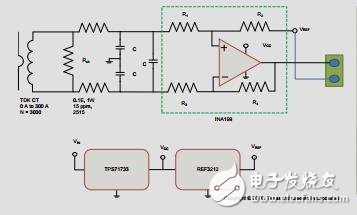 采用電流互感器的三相交流電流測量參考設(shè)計(jì)