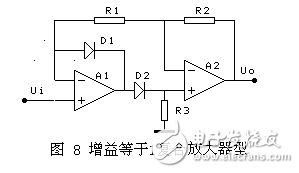 雖然這里的精密全波電路達(dá)十種，仔細(xì)分析，發(fā)現(xiàn)優(yōu)秀的并不多，確切的說(shuō)只有3種，就是前面的3種。