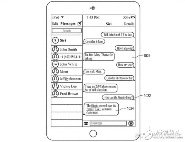 蘋果新專利曝光:Siri將與iMessage整合帶來更好的用戶體驗