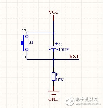 單片機(jī)復(fù)位電路原理解析，單片機(jī)復(fù)位電路原理圖解