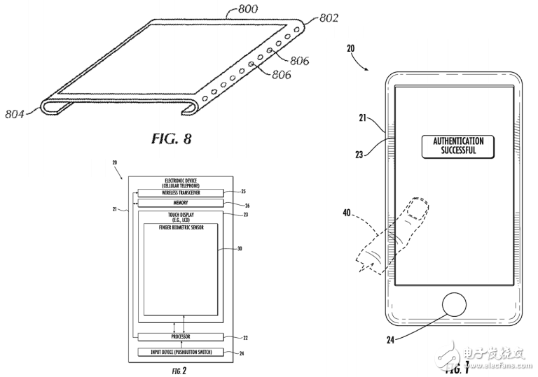 蘋果獲多項(xiàng)新專利 包括無(wú)邊屏幕和嵌入式Touch ID！