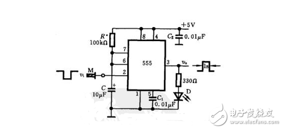 555內(nèi)部電路結(jié)構(gòu)與萬(wàn)用表測(cè)試555芯片的性能