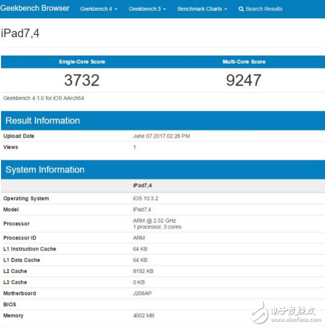 10.5英寸iPad Pro的A10X處理器跑分夸張 A11處理器將虐爆驍龍835