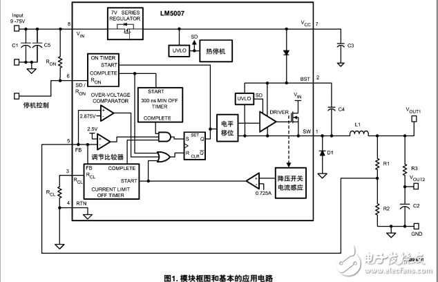 采用LM5007分析和設(shè)計(jì)固定頻率的遲滯降壓轉(zhuǎn)換器