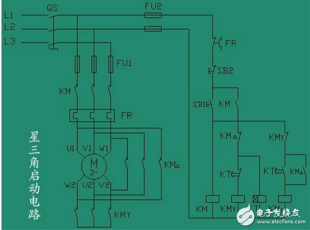 關(guān)于電機(jī)運(yùn)行的幾個(gè)基本電路