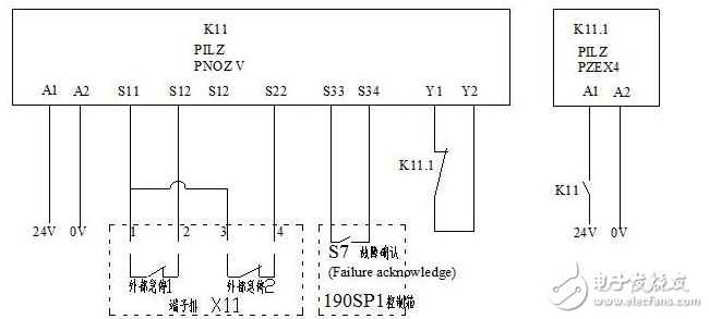 安全繼電器工作原理、接線圖、使用方法