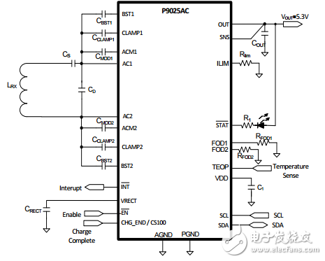 無線充電穩(wěn)壓電路圖