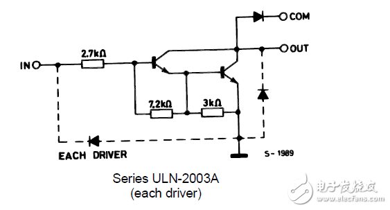 uln2003的兩種用途