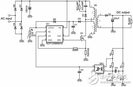 NCP1238典型應(yīng)用電路圖