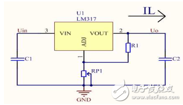 LM317穩(wěn)壓器的限流保護電路