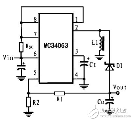 mc34063的工作原理詳解（含mc34063引腳圖及功能_內(nèi)部結(jié)構(gòu)_特性參數(shù)及應(yīng)用電路）