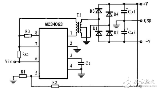 mc34063的工作原理詳解（含mc34063引腳圖及功能_內(nèi)部結(jié)構(gòu)_特性參數(shù)及應(yīng)用電路）