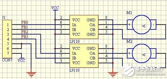 l9110s中文資料詳解_引腳圖及功能_工作原理_內部結構及應用電路