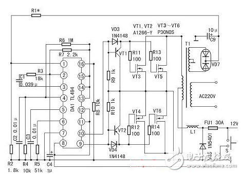 逆變器介紹_一款大功率逆變器電路分享