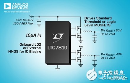 ADI宣布推出 Power by Linear?的LTC7810